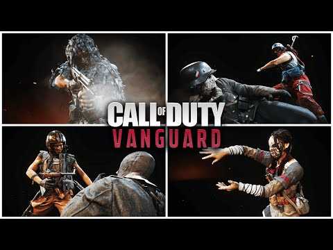 Call of Duty: Vanguard - All Operator Intros, MVP Highlights & Finishers