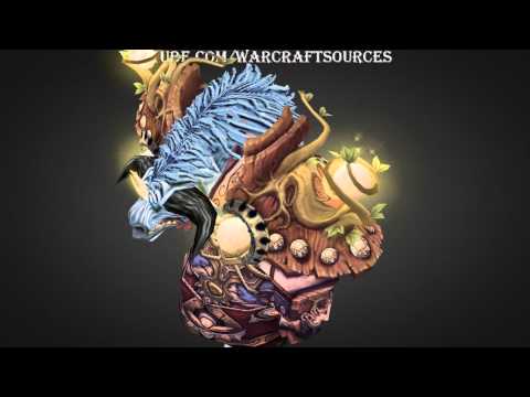 Tauren Druid Tier 8 armor set - T8 - Conqueror's Nightsong Regalia / Garb / Battlegear