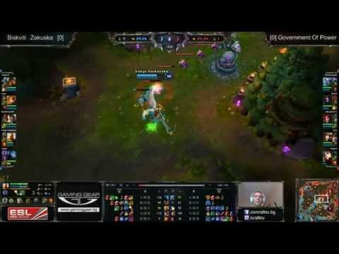 League of Legends, Eps сезон 7, Biskvitki Zakuska vs Government of Power, Групи  #24