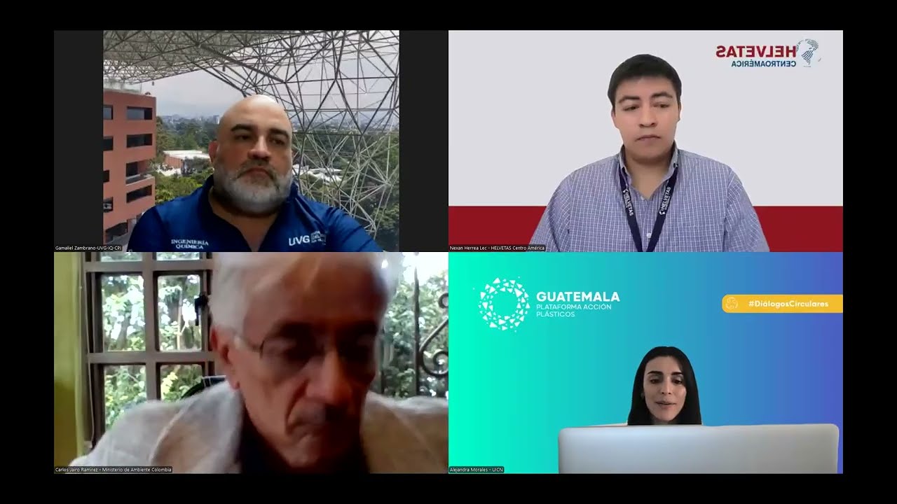Plataforma Nacional de Acción sobre los Plásticos de Guatemala - Diálogo Circular n. 3