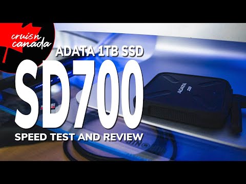 ADATA SD700 1TB External SSD Speed Test and Review