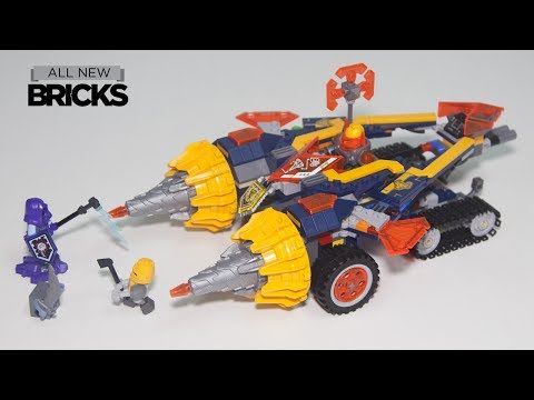Vidéo LEGO Nexo Knights 70354 : La foreuse d'Axl