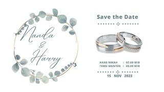 Download lagu The Wedding Of Nanda & Harry mp3