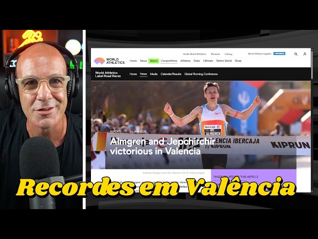 RECORDES e MAIS RECORDES em Valência