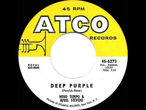 1963 HITS ARCHIVE: Deep Purple - Nino Tempo & April Stevens (a #1 record)