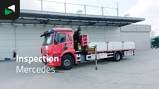 Camion plateau Mercedes-Benz Antos 2132 4X2 NL-truck Palfinger PK12002-EH Kran Crane Automati | Image 4 - Autoline