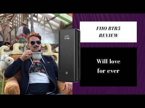 FiiO BTR5 dac/amp sound review. Will love for ever 💜