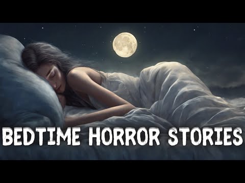 9 Hours of Scary Bedtime Stories 🛌 Black Screen | Whispers and Rain |