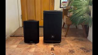 Video thumbnail for Review QSC CP8 and the New JBL EON710 The Best Portable Budget PAs On The Market Today! by W. Weiss