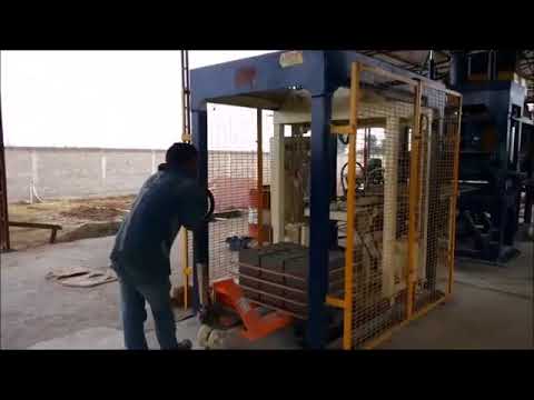 18kw semi-automatic hydraulic paver block making machine 4, ...