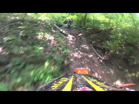 2012 John Penton RD-9 GNCC ft. Kailub Russell Helmetcam