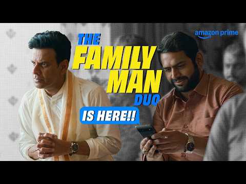 Srikant Tiwari And JK are SO BACK 🔥| The Family Man Season 3 | Prime Video India
