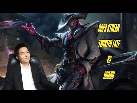 Dopa Stream | Twisted Fate vs Brand MID | King Of Solo Q Comback 🔥