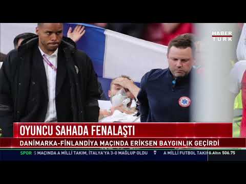 Christian Eriksen sahada fenalaştı!