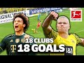 18 Clubs, 18 Goals - The best Goal from every Bundesliga Team in 2021/22