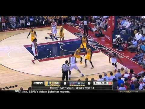 David West defense on Brad Beal