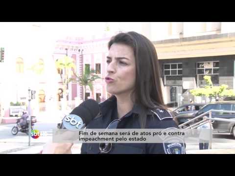 Fim de semana será de atos pró e contra impeachment pelo estado