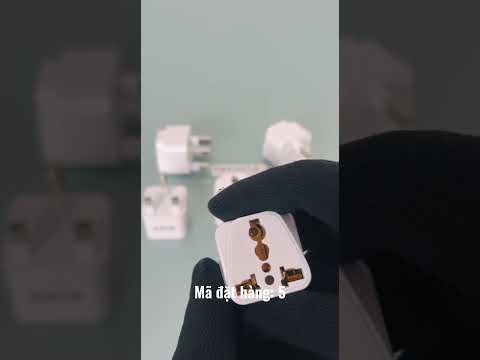 Ổ cắm du lịch MPE AD2 3 chân cắm kiểu Anh