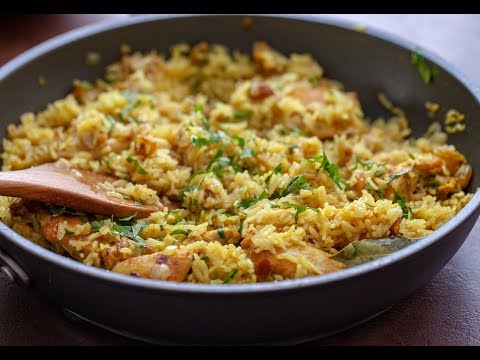Weeknight Chicken Biryani