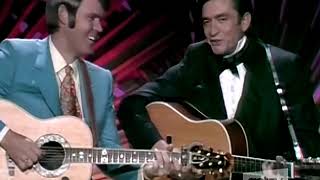 Johnny Cash &amp; Glen Campbell - Medley (The Johnny Cash Show 720p)