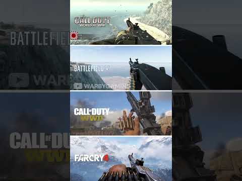 MG 42 Comparison | COD WAW vs Battlefield 5 vs COD WW2 vs Far Cry 4