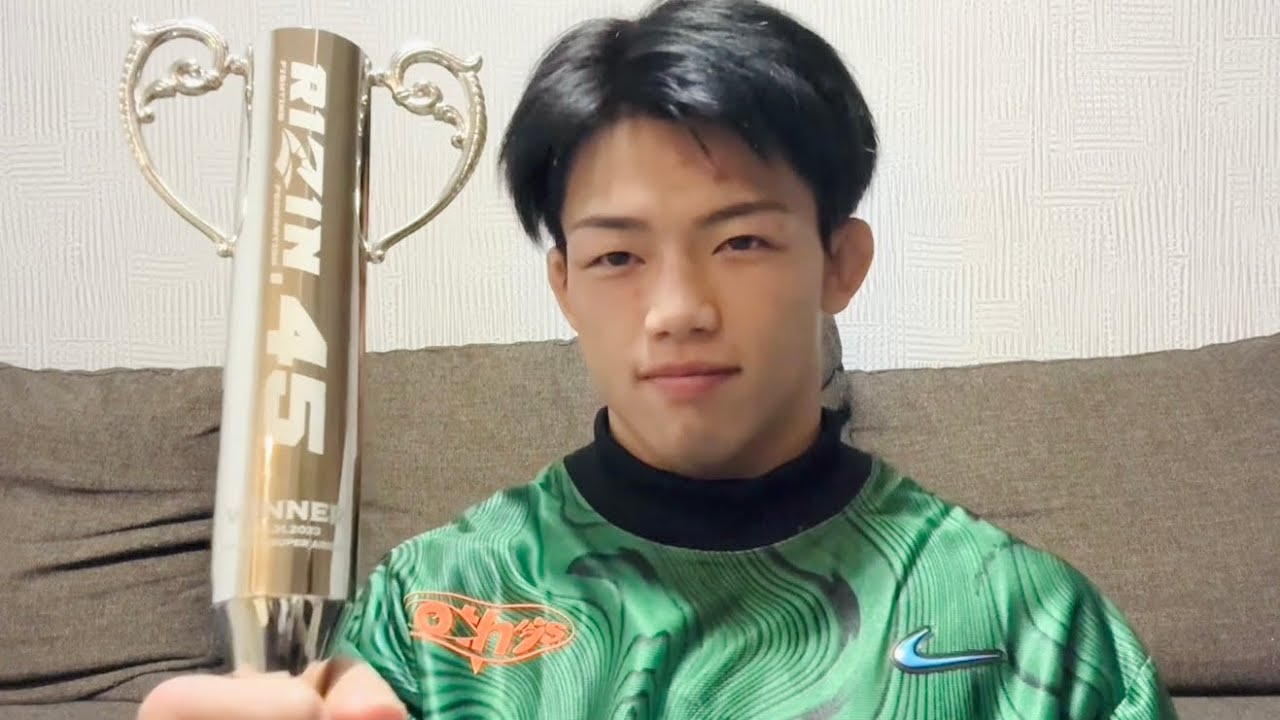 大晦日!勝ちました !『#RIZIN45』新井丈vs.ヒロヤ