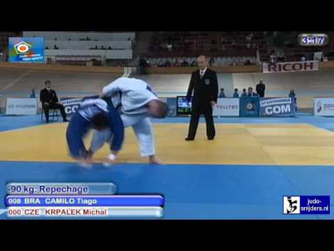 Judo 2010 World Cup Men Vienna: Tiago Camilo (BRA) - Michal Krpalek (CZE) [-90kg]