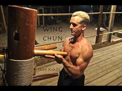 Wing Chun WOODEN DUMMY Real Fighting - Bruce Lee, Yip Man Be Proud - Muk Jong or Mu Ren Zhuang!