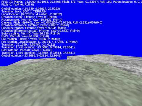 OpenGL - demo 11. Collision detecting and Scene graph fun revised!