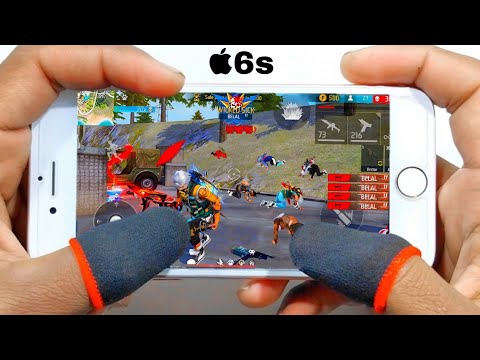 iPhone 6s free fire 27kill Gameplay Handcam [Highlights] 2025 🔥