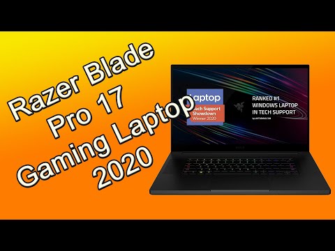 Razer Blade Pro 17 Review Gaming Laptop 2020