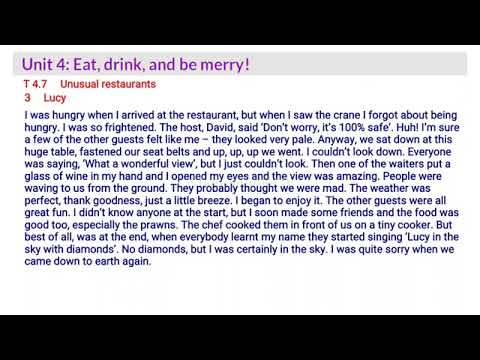 Headway Pre-intermediate Unit (4)