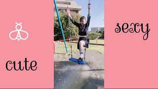 【削除注意】びちょびちょに濡れて…色々見えて…