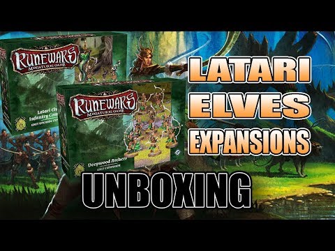 Deepwood Archers & Infantry Command:  Latari Runewars REVIEW