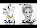Characters Voice Actors The Aristocats