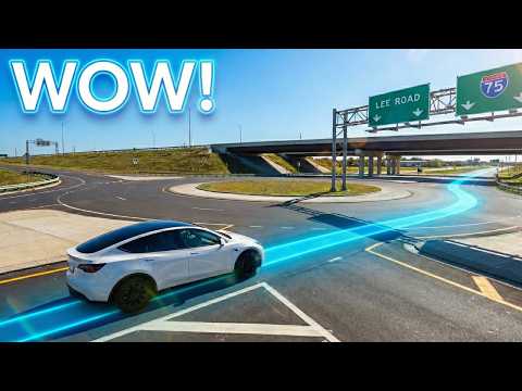 Tesla FSD 14.2.1 Update - Texting and Pulling Over