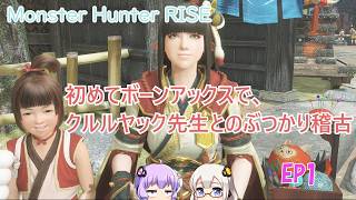 【Monster Hunter RISE】ひさしぶりに狩りの楽しさを味わいます