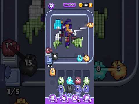 Pixel Flow Level 2541 Walkthrough