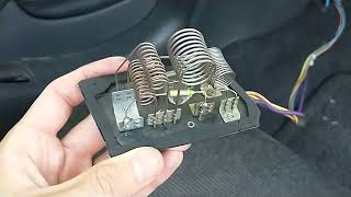 Blower motor resistor repair for LT1 / LS1 Firebird / Camaro 4th gen 93 to 2002