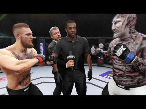 Conor McGregor vs. Slate Golem - EA Sports UFC 2 - Original Fighters
