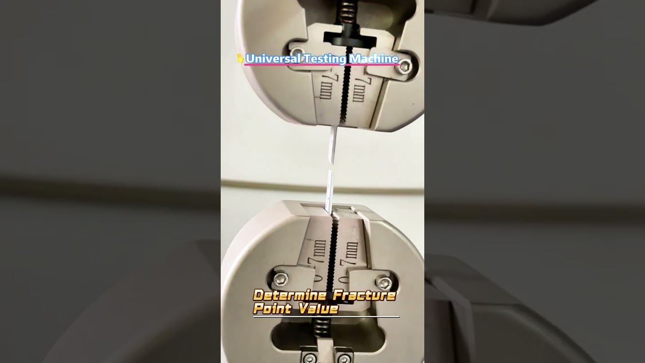 Universal Testing Machine for metals & non-metals. Tests: tension, compression, bending & shear.