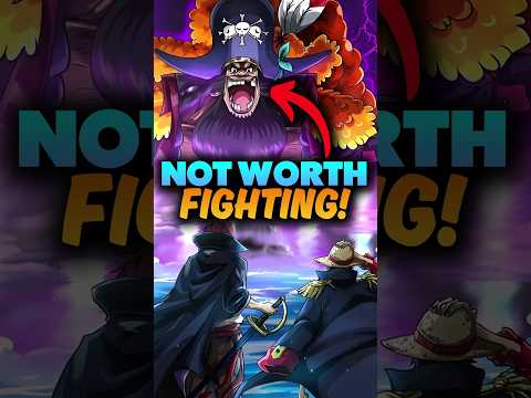 Luffy will NEVER Fight Blackbeard! One Piece Explained #onepiece #shorts