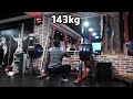 220112 스내치 89kg+파워클린102kg+프론트 스쿼트143kg