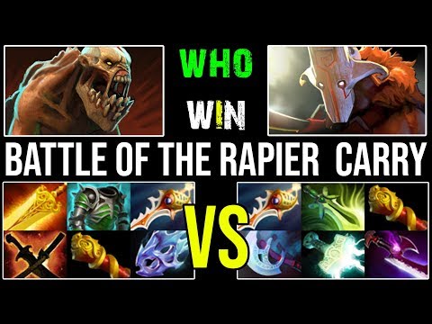 Battle of the Rapier Carry | EPIC Omnislash Max ATK Speed Juggernaut Vs Late Game Pro Lifestealer