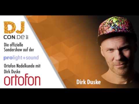 DJcon 2017:  Dirk Duske (Ortofon) - Ortofon Nadelkunde mit Dirk Duske