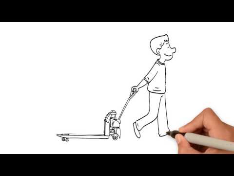 EPT 12EZ: Full electric, Lithium Ion Hand Pallet Truck from EP Equipment