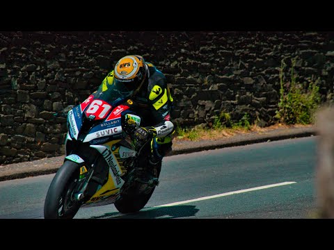 Isle of Man TT 2023 RL360 SUPERSTOCK RACE1 Anamorphic Footage