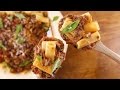 Beef And Eggplant Ragu With Rigatoni
