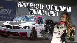 I MADE HISTORY!!🏆 - First Female to Ever Podium in Formula Drift | FDNJ 2024