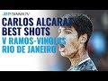 16-year-old Carlos Alcaraz Best Shots in First ATP Win | Rio 2020